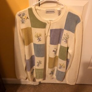 alfred dunner button front cardagin